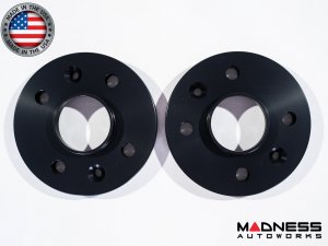 FIAT 500e Gen2 Wheel Spacers by MADNESS - 16mm - set of 2 w/ extended bolts